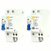 DZ47LE-63 1P+N RCBO Miniature Circuit Breaker with Leakage Protection 10A 16A 32A 63A 30mA 6kA Household Leakage Air Switch
