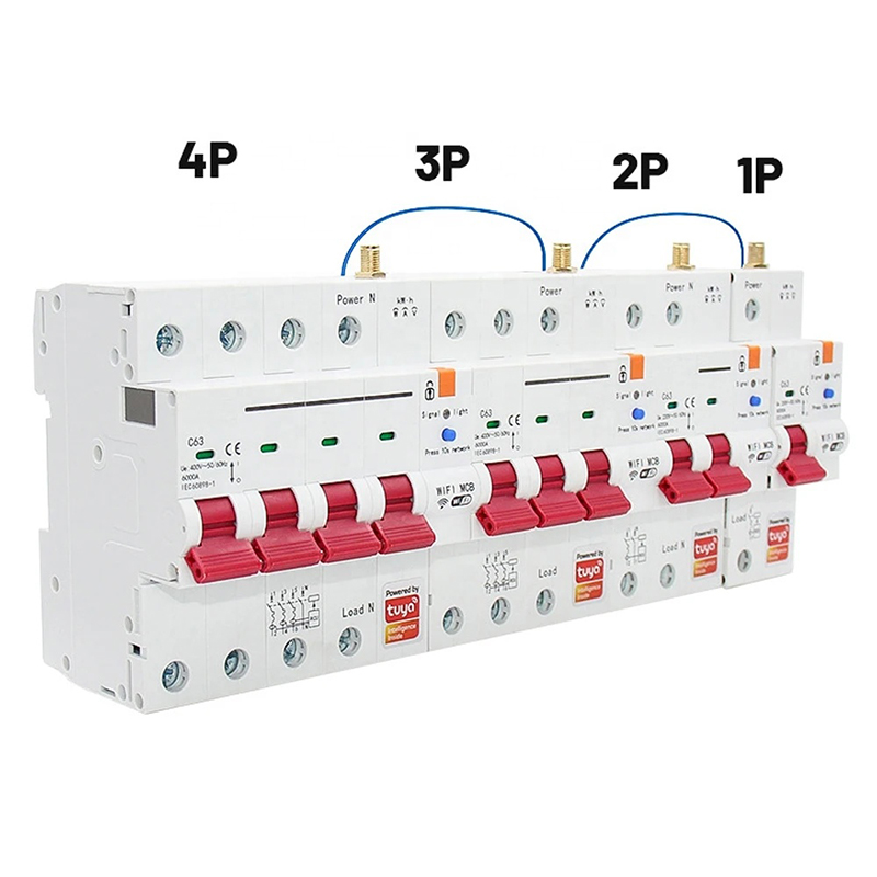 Tuya Zigbee Smart Metering Leakage Breaker for Industrial and Commercial Applications